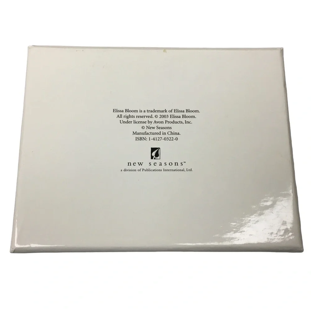 mark. Vintage Elissa Bloom Notecards Envelopes Set with Box Y2K Avon RARE